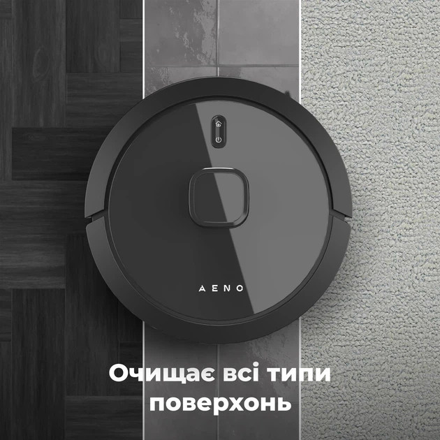 Робот-пылесос моющий AENO RC7S ARC0007S 60 Вт черный Киев - изображение 9