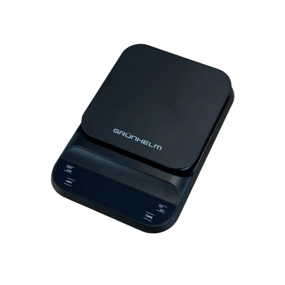 Весы кухонные Grunhelm KES-030B 3 кг черные Київ - зображення 5