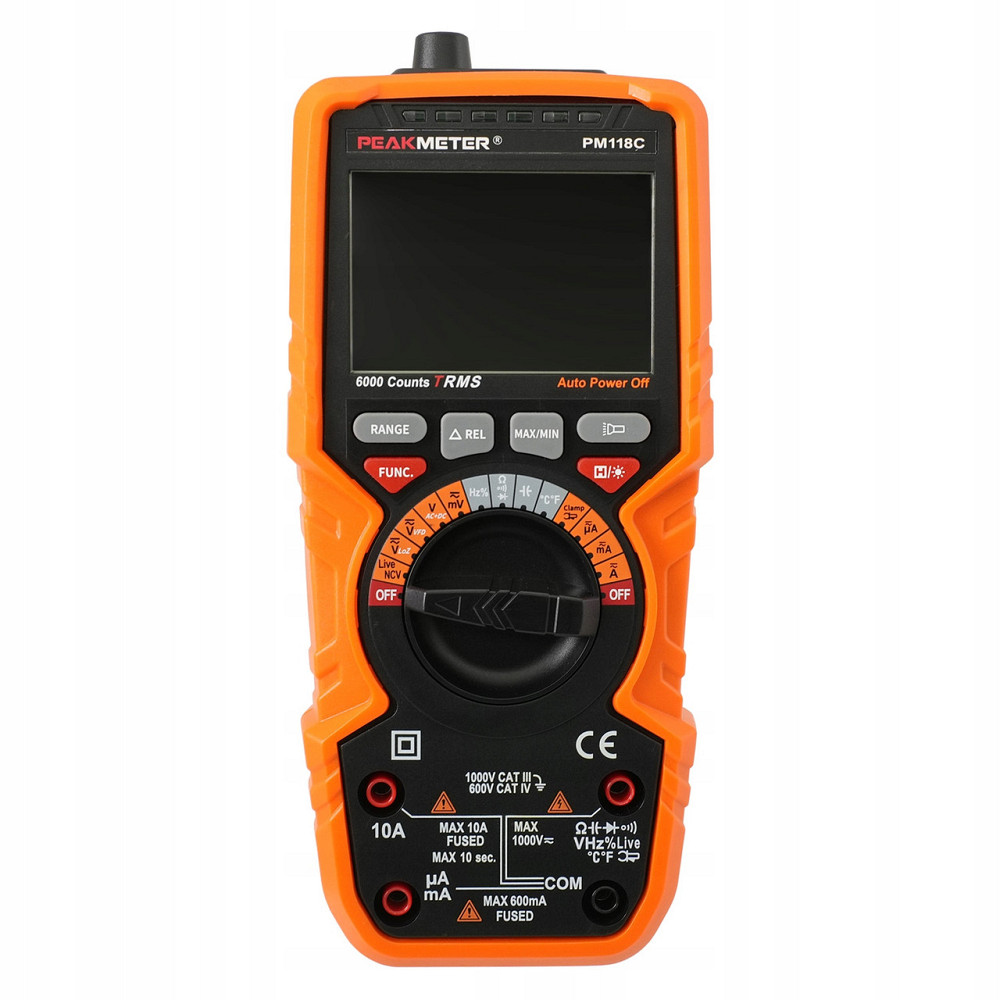 Мультиметр цифровой многофункциональный PeakMeter PM118C Харків - зображення 3