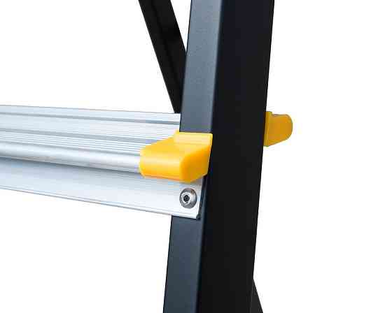 Лестница алюминий/сталь MASTERTOOL 6 ступеней h=1282 мм max 150 кг 79-1206 Харків