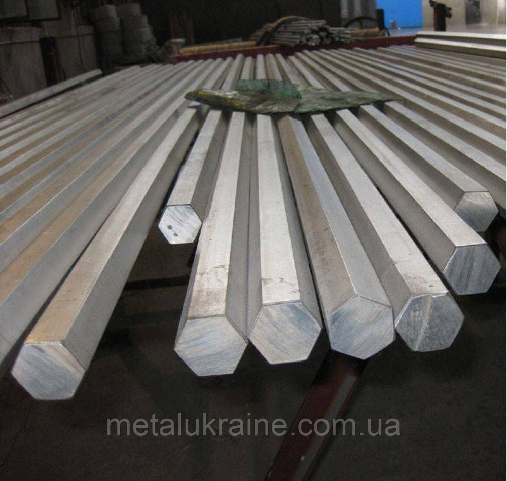 Шестигранник стальной 27 сталь 45 г/к Киев - изображение 3