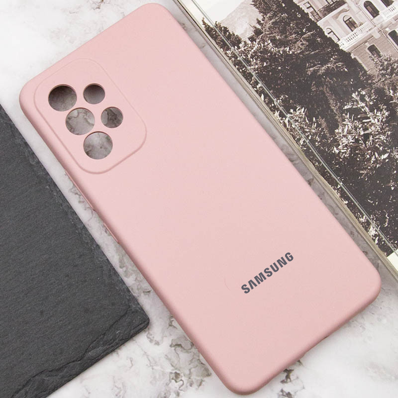 Чехол Silicone Cover Lakshmi Full Camera (AAA) with Logo для Samsung Galaxy A53 5G Херсон - зображення 4