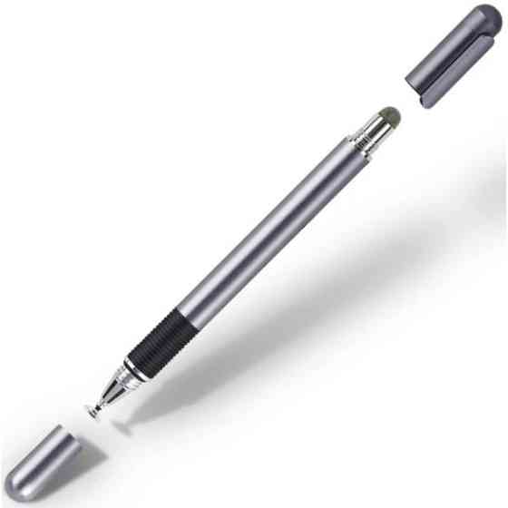 Стилус ручка Fonken Universal 2 в 1 для планшетів та смартфонів Gray (Код товару:28560) Харків