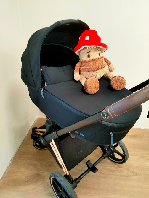 Іграшка м'яка в'язана Грибочок 48 см велика ручна робота подарунок сувенір Нововолинськ - зображення 4