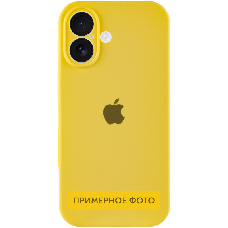 Чехол Silicone Case Full Camera Protective (AA) для Apple iPhone 16 Plus (6.7") Херсон - зображення 2