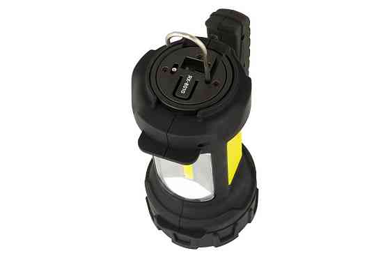Фонарь WERTVOLL 2в1 с ручкой 360° 4 режима CREELED/COBLED IP44 Li-ion 2000 mAh/t 7000 K/200 lum ABS  Харків