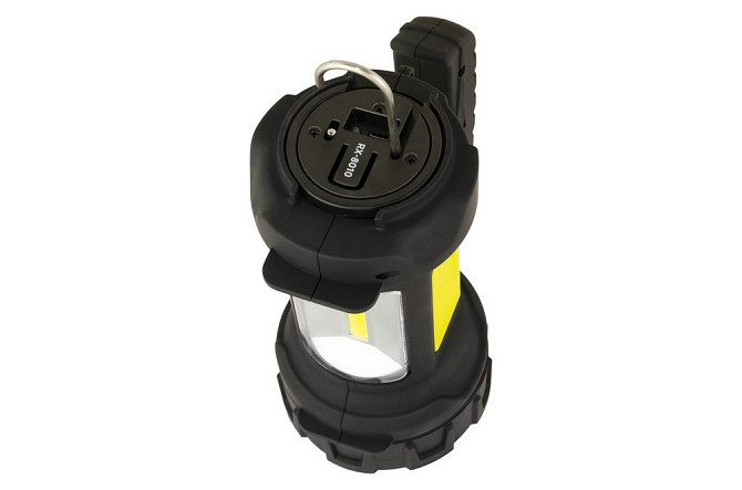 Фонарь WERTVOLL 2в1 с ручкой 360° 4 режима CREELED/COBLED IP44 Li-ion 2000 mAh/t 7000 K/200 lum ABS  Харьков - изображение 2