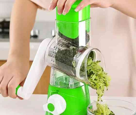 Овочерізка подрібнювач слайсер для овочів та фруктів Kitchen Master Косов