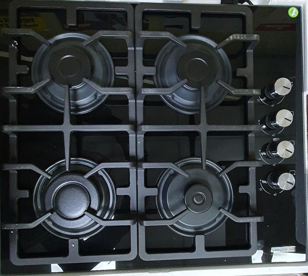 Газовая варочная поверхность Grunhelm GHG 0434 MB (4 конфорки, стекло, газ контроль, автоподжиг) 143 Киев - изображение 5