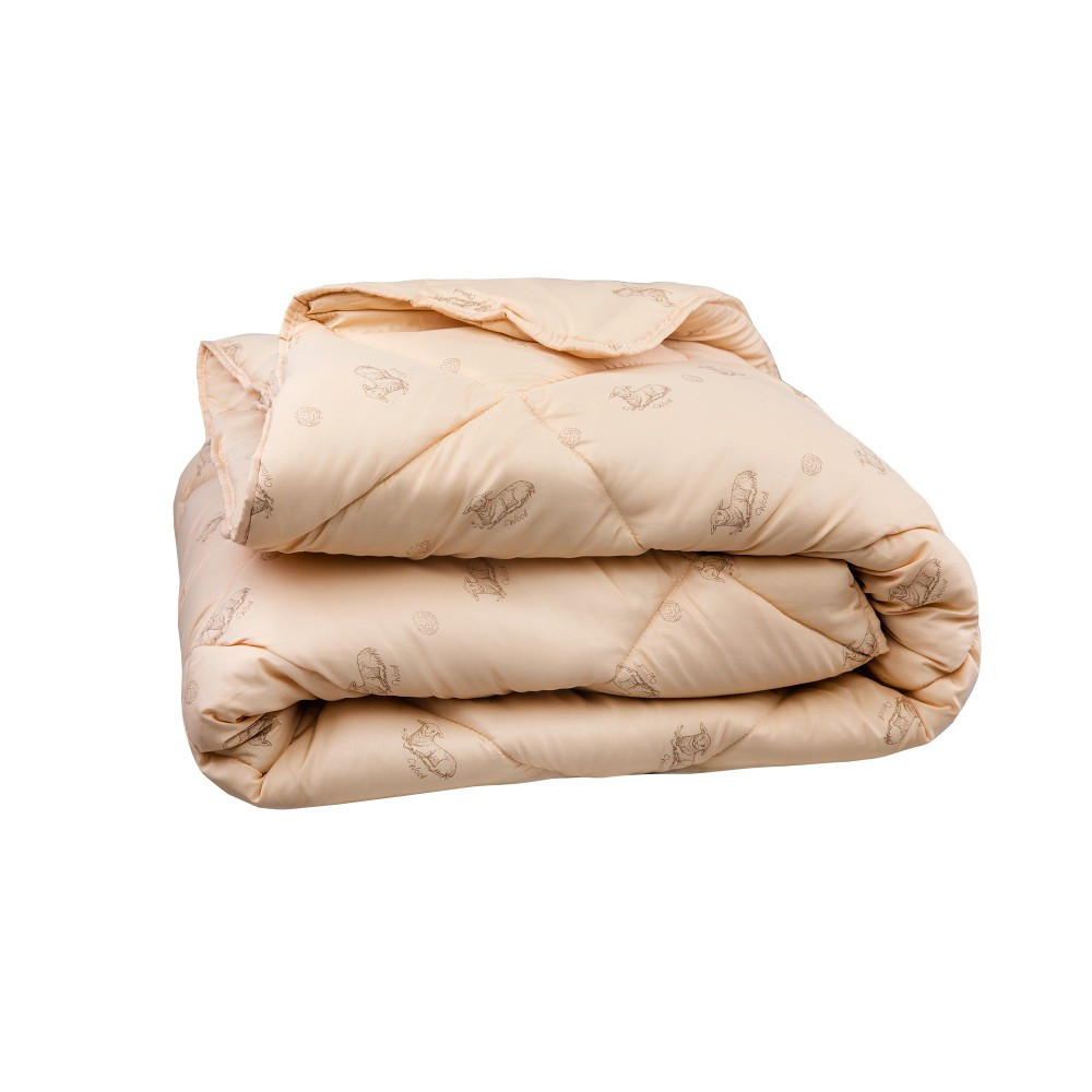 Ковдра з овечої шерсті WOOL 140х210 см полуторка ТЕП Чернівці - зображення 1