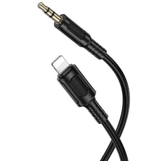 Аудио кабель Aux Borofone BL25A Nice (Lightning to AUX 3.5mm) (1m) Херсон