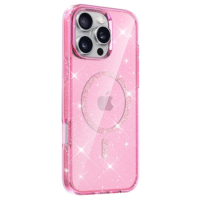 Чехол TPU Eclipse Sparkle Magnetic Fit для Apple iPhone 16 Pro Max (6.9") Херсон - зображення 2