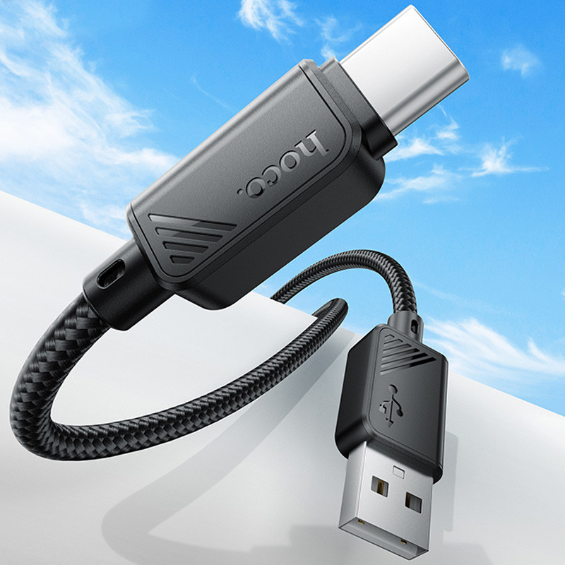 Дата кабель Hoco X113 Beneficio USB to Type-C (1m) Херсон - зображення 2