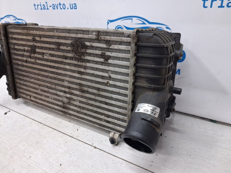 Радиатор интеркуллера Hyundai Santa fe DM 2.2 DIESEL D4HB 2012 (б/у) Київ - зображення 3