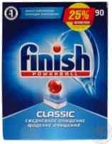 Средство Finish Classic для мытья посуды в посудомоечных машинах в таблетках 90шт Київ