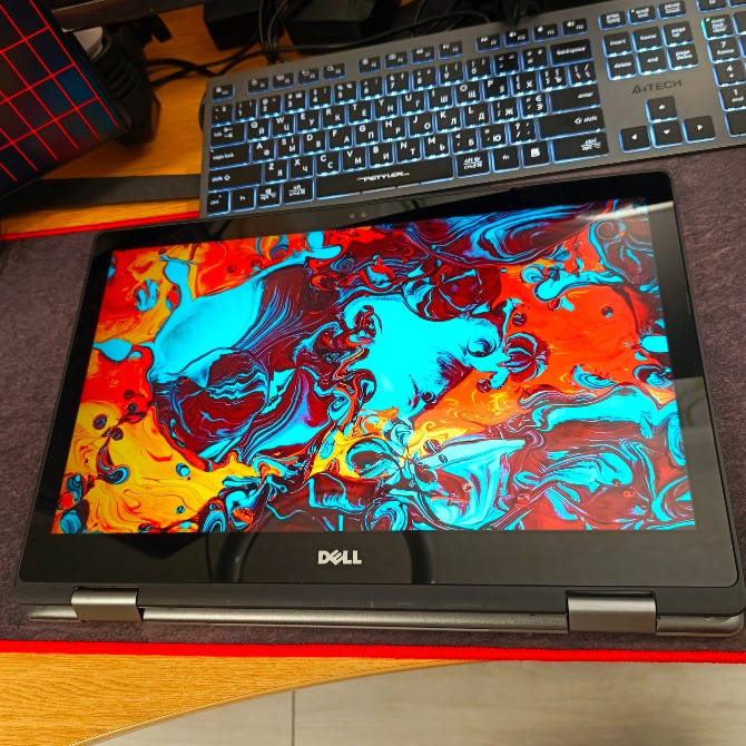 Сенсорний ноутбук-трансформер Dell Inspiron 7579 2-in-1 15.6" IPS Intel Core i5 8/256GB для роботи Київ - зображення 1