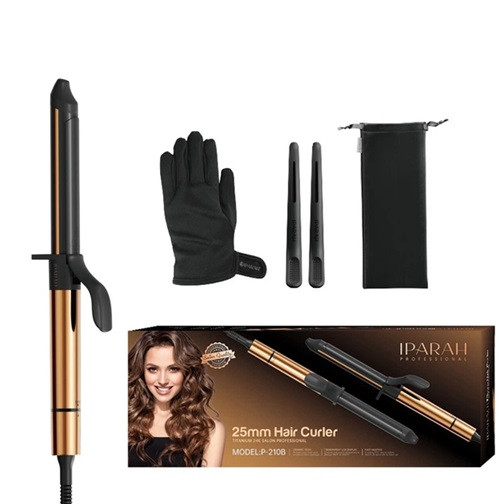 Плойка PARAH P-210B 25 мм 65 Вт черный Київ - зображення 1