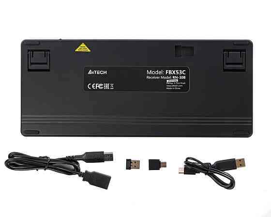 Клавиатура беспроводная A4Tech Fstyler FBX53C(Black) черная Киев