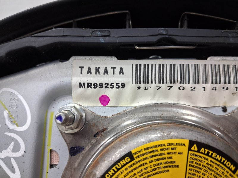 Подушка безопасности в руль Mitsubishi L200 KB 2.5 DIESEL 4D56 2006 (б/у) Київ - зображення 6