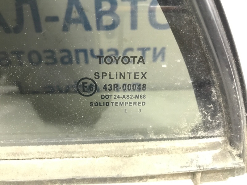 Стекло двери задней левой (форточка) Toyota Avensis T25 1.8 БЕНЗИН 1ZZFE 2002 (б/у) Киев - изображение 3
