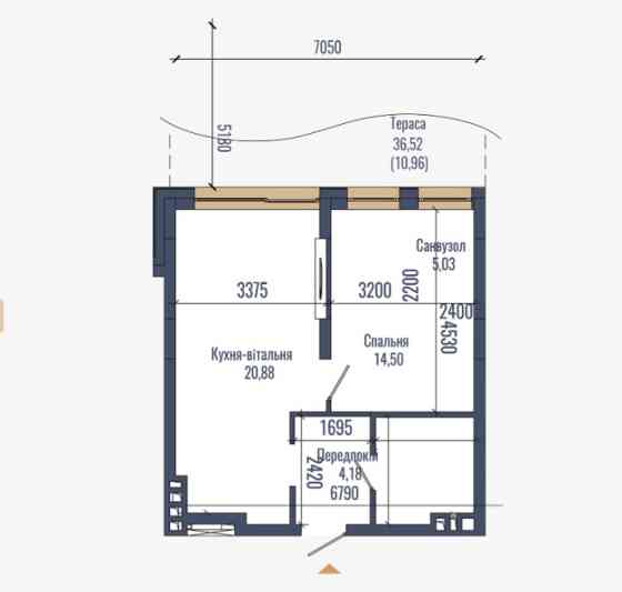 Продажа 1 комнатная ЖК N69 Resident Львів
