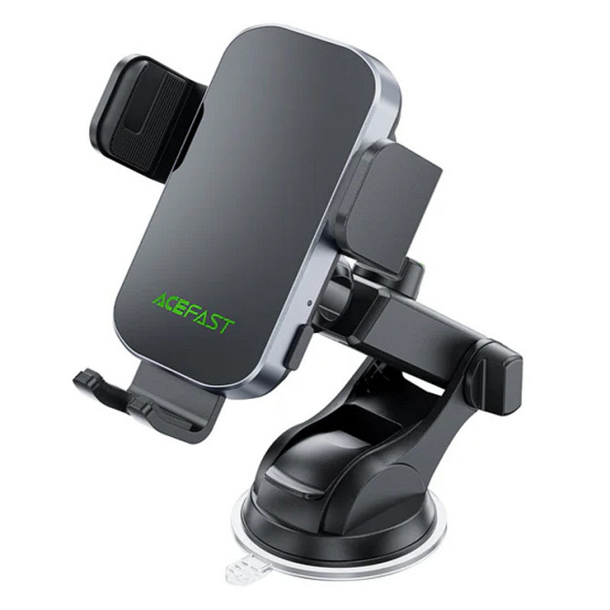Автодержатель с БЗУ Acefast D53 with Electric Clamp for Dashboard Херсон - изображение 1