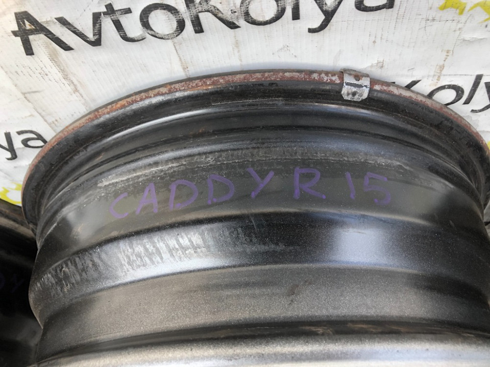 Диск металлический R15 VW Caddy (2K0601027B) Ковель - изображение 1