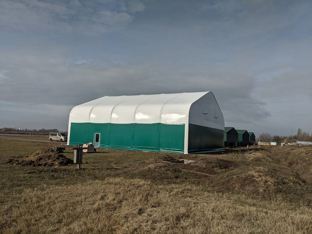 Каркасно-тентовый ангар, сборно-разборный, 18х20 м. Харків - зображення 6