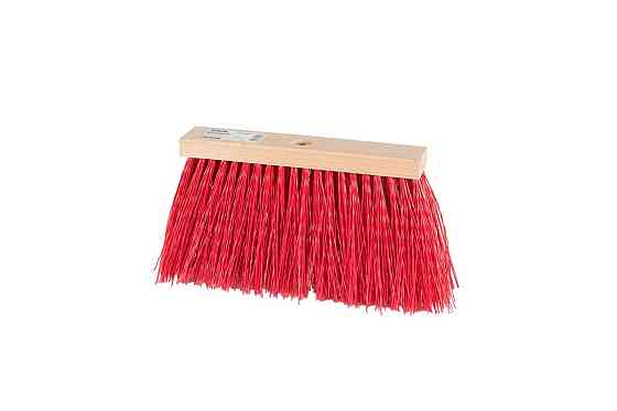 Метла плоская MASTERTOOL ЭКО деревянная колодка 240х50х145/125 мм без ручки 14-6349 Харків