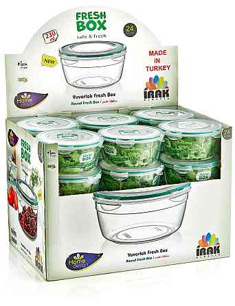 Контейнер Fresh Box круглый 2,3 л прозрачный Київ