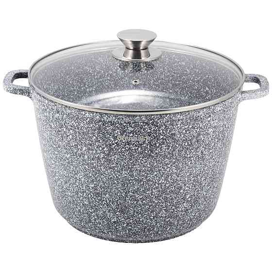 Кастрюля Ofenbach Snow Marble 100503 антиприграрная с крышкой 6,2л 24*16,5см Одесса