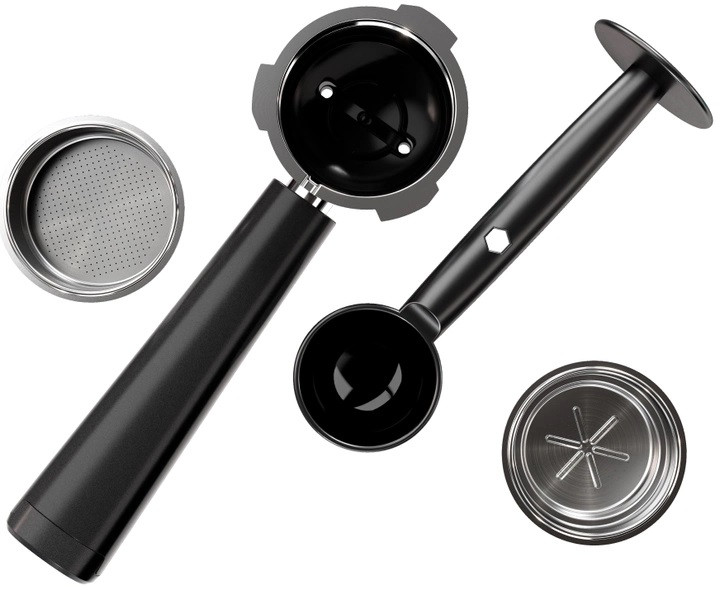 Кофеварка рожковая Electrolux E6EС1-6ST 1300 Вт серебристая Киев - изображение 9