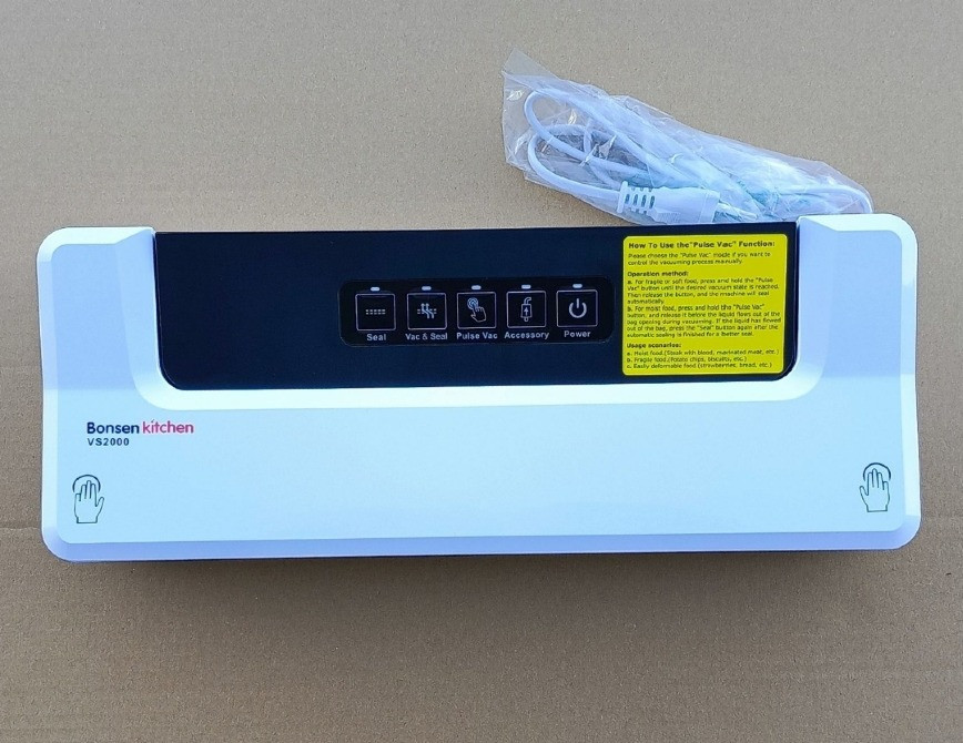 🔥 вакууматор bonsenkitchen — ідеальний для м’яса, сиру, овочів Яворів - зображення 4