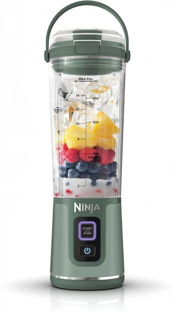 Фитнес-блендер аккумуляторный Ninja BC151EUEM 150 Вт оливковый Киев - изображение 3