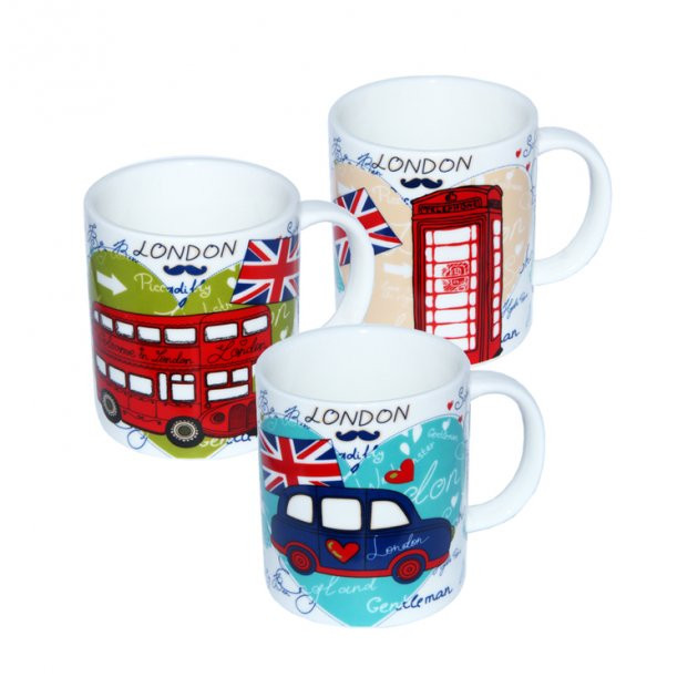 Кружка OLens Британ 34429-6 400 мл Киев - изображение 1