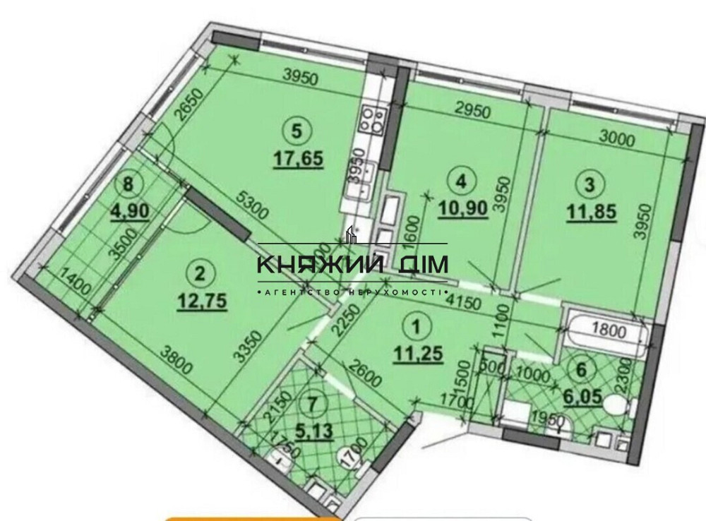 #127961;#65039; Продам 3-кімнатну квартиру в ЖК GREAT | вул. Причальна, 14 | Вид на Дніпро#128205; Київ - зображення 4