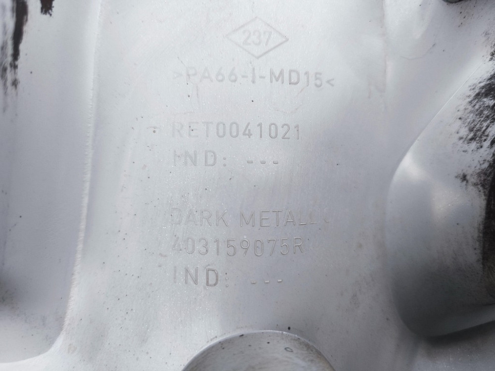 Колпак на диск R16 Renault Megane III 2009-2016 (403151379R) Ковель - зображення 3