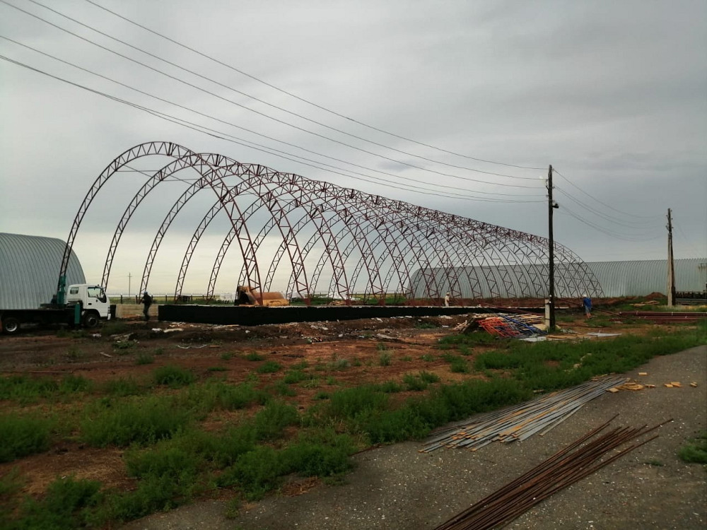 Строительство ангаров, складов и цехов под ключ в Украине Кривой Рог - изображение 1