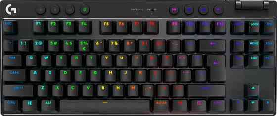 Клавиатура компьютерная безпроводная Logitech G Pro X TKL LightSpeed Black L920-012136 черная Киев