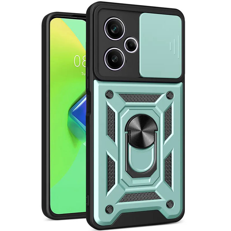 Ударопрочный чехол Camshield Serge Ring для Xiaomi Poco M6 Pro 5G Херсон - зображення 1