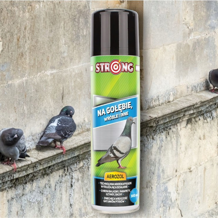 Аэрозоль Strong для отпугивания птиц 300 мл Одеса - зображення 11