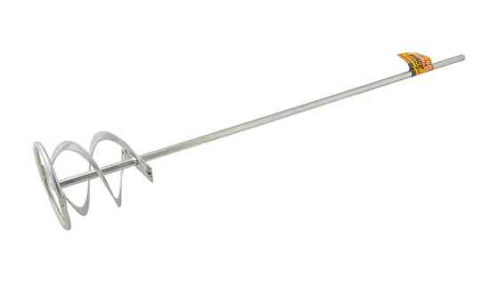 Миксер строительный для красок и смесей MASTERTOOL ленточный HEX Ø 100 мм L 600 мм 80-0020 Харків