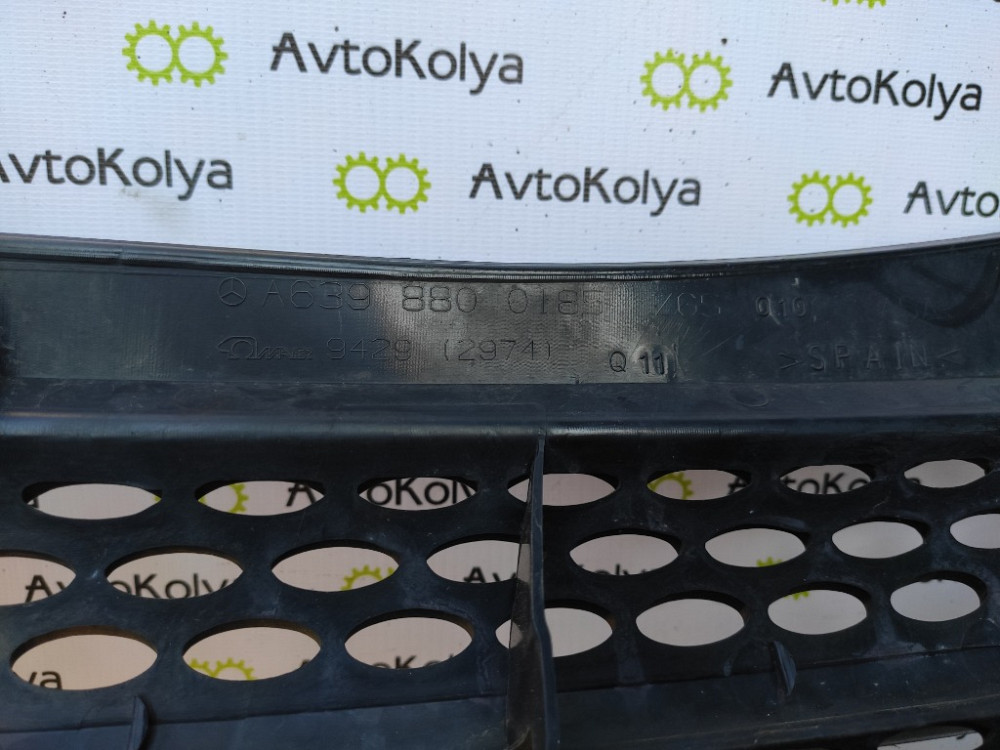 Решетка бампера/радиатора Mercedes Vito w639 2003-2009 (A6398800185) Ковель - изображение 5