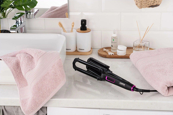 Плойка для создания локонов Ardesto Violet Pro HC-Y220PRO 90 Вт черный Київ - зображення 5