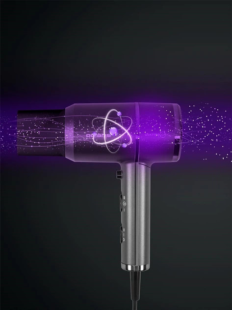 Фен Polaris PHD 1111 1900 Вт черный Киев - изображение 6