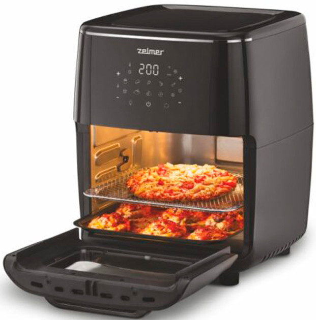 Мультипечь ZELMER ZAF7120 1700 Вт черная Київ - зображення 8