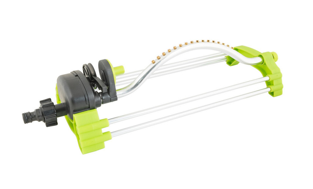 Ороситель осцилляционный MASTERTOOL ½" 16 латунных форсунок 4 режима 270 м² 92-9337 Харків - зображення 1