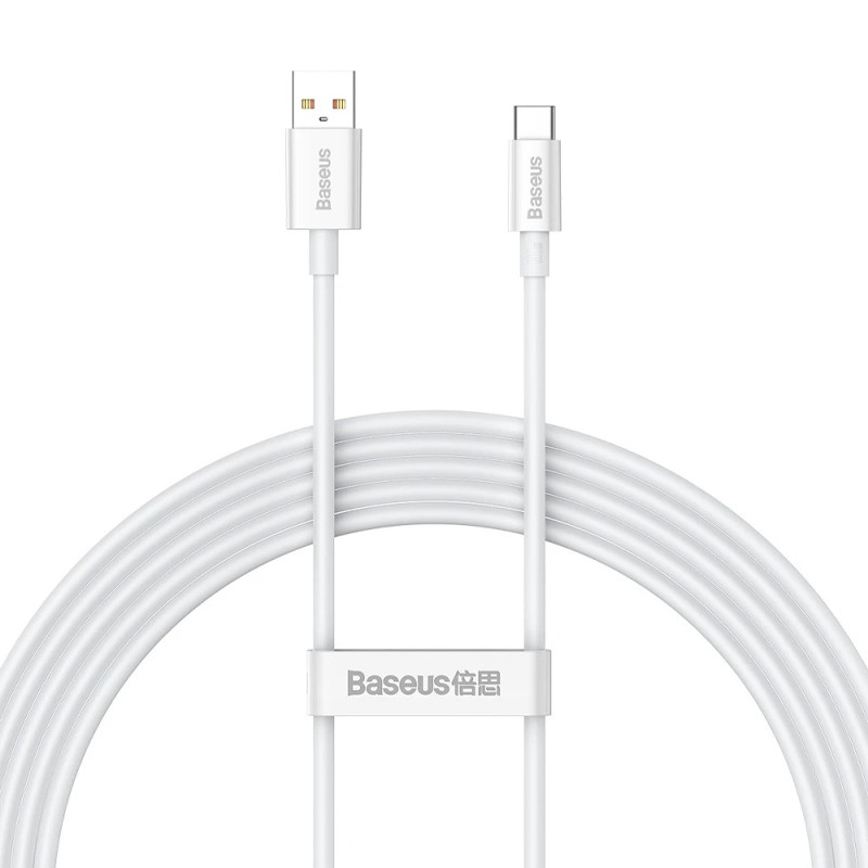 Дата кабель Baseus Superior Series Fast Charging USB to Type-C 100W (2m) (P10320102214) Херсон - зображення 1