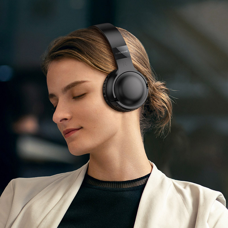 Накладные беспроводные наушники Borofone BO32 Show Херсон - изображение 3