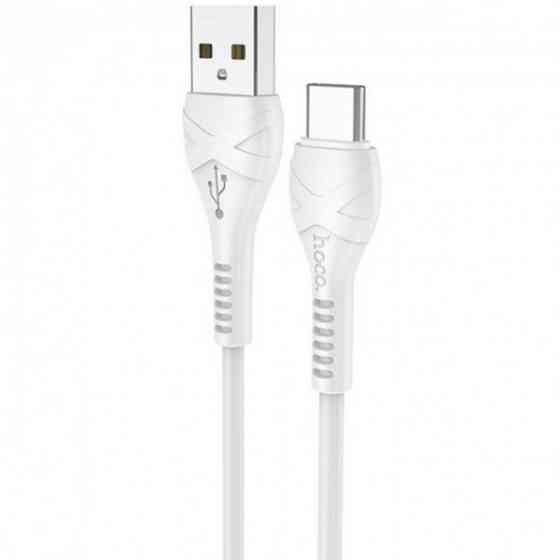 Кабель Hoco X37 Cool USB to Type-C 1m White Харків